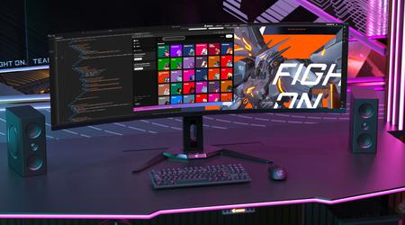 Gigabyte enthüllt einen gebogenen QD-OLED-Gaming-Monitor mit KI-Algorithmus zur Vermeidung von Einbrennen