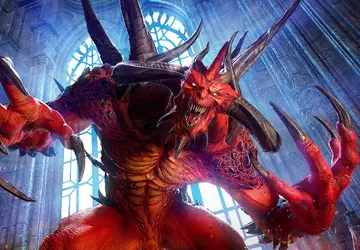 Horden höllischer Dämonen bereit zum Treffen: ...