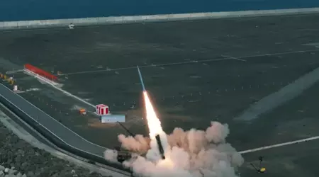 Die Türkei testet erfolgreich die ballistische Rakete Tayfun, die nun 560 km weit fliegen kann
