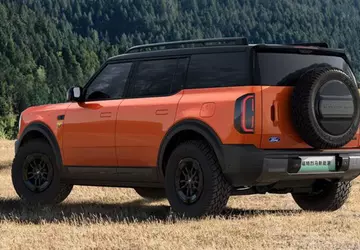 Der ikonische amerikanische Ford Bronco SUV ...