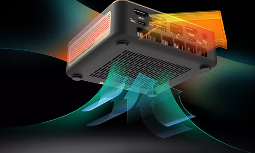 Lüftungslöcher für effiziente Kühlung