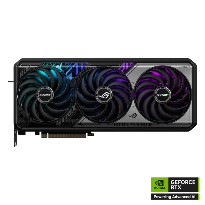 ROG Strix GeForce RTX 5070 Ti OC Edition Grafikkarte. Abbildung: ASUS