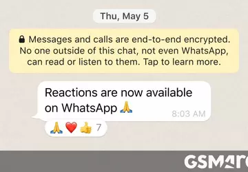 WhatsApp beginnt damit, Nachrichtenreaktionen an seine ...
