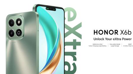 Honor X6b: ein günstiges Smartphone mit 90Hz-Bildschirm, MediaTek Helio G85 Chip und 5200mAh Akku