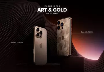 Caviar präsentiert das goldene iPhone 16 ...