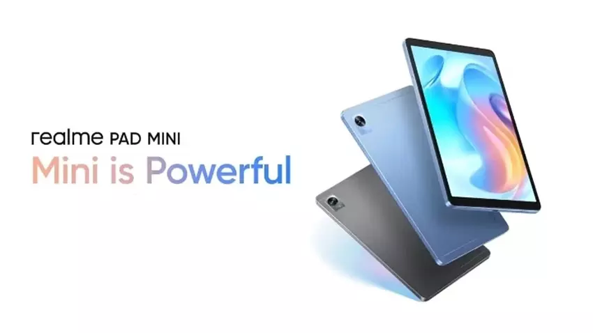 Realme Pad Mini: Kompaktes Tablet mit 8,7-Zoll-Display, Metallgehäuse und 6400-mAh-Akku für 145 US-Dollar