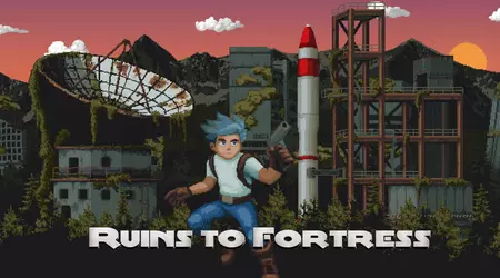 Spiel des Tages: Ruins To Fortress - Überleben auf einer post-apokalyptischen Insel mit pixeliger Grafik