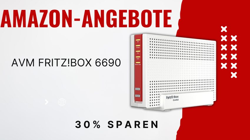 AVM FRITZ!Box 6690 Cable Router – Jetzt 100€ zum Black Friday sparen!