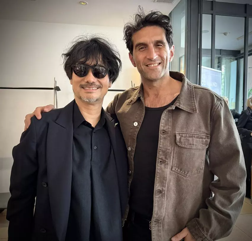Kojima mit Jozef Fares