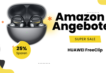 HUAWEI FreeClip – Revolutionäre Open-Ear-Kopfhörer mit ...