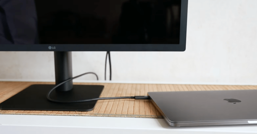 LG 24MD4KL-B 24-Zoll UltraFine monitor mit thunderbolt-anschluss