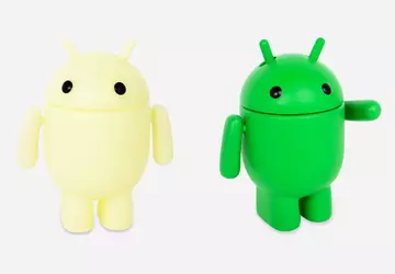 Google veröffentlicht leuchtende Android-Figur "The Bot"