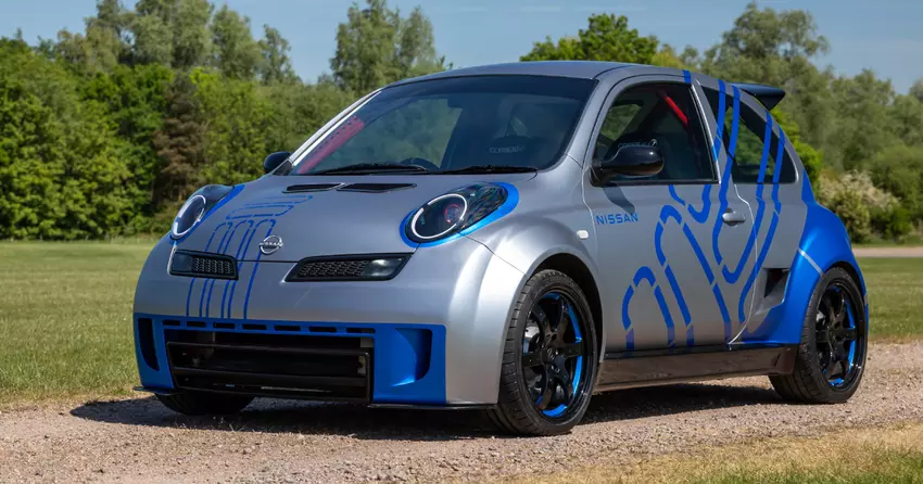 Nissan hat das verrückte Micra 350SR-Konzept für sein 23-jähriges Jubiläum aufgefrischt