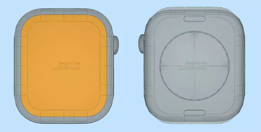 Größer als die Apple Watch Series 9 und die Apple Watch Ultra: Die Apple Watch Series 10 erschien auf CAD-Renderings mit einem 2-Zoll-Bildschirm