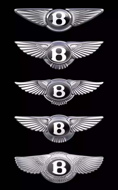 Die Evolution des Bentley-Emblems