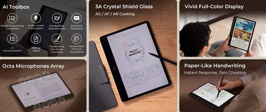 Bild des TCL Note A1 Nxtpaper Tablets