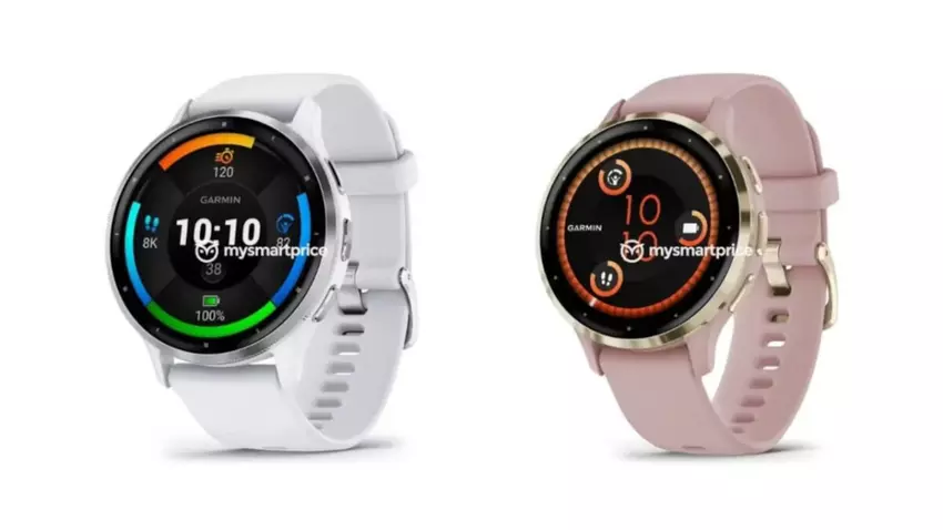 Garmin Venu 3 und Venu 3S auf offiziellen Renderings: Uhrendesign, Größe und Farben