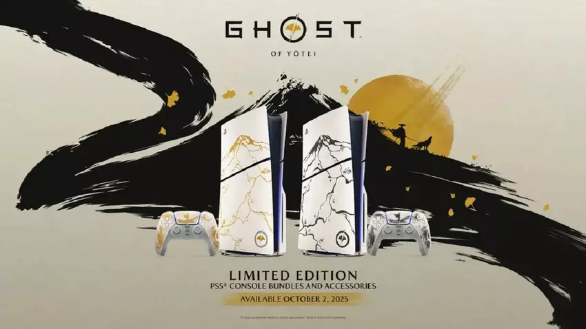 Sonys Ästhetik wird mit der Enthüllung von Ghost of Yotei inspirierten Limited Edition-Versionen der PlayStation 5 und DualSense auf die nächste Stufe gehoben