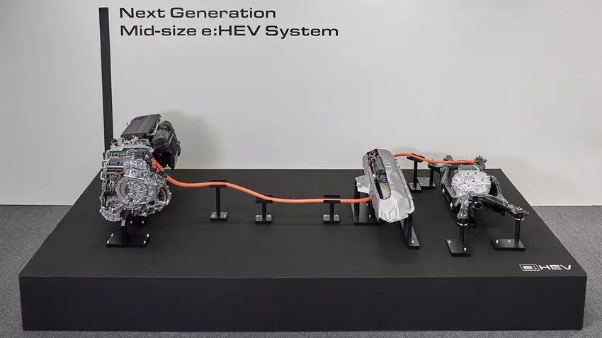 Die nächste Generation des mittelgroßen e:HEV-Systems