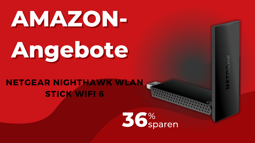 NETGEAR Nighthawk WLAN Stick WiFi 6 – Jetzt 25€ günstiger!