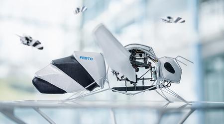 Hauptsache, es ist nicht so wie in der Fernsehserie Black Mirror! Festo präsentierte auf der Hannover Messe einen Schwarm bionischer Bienen