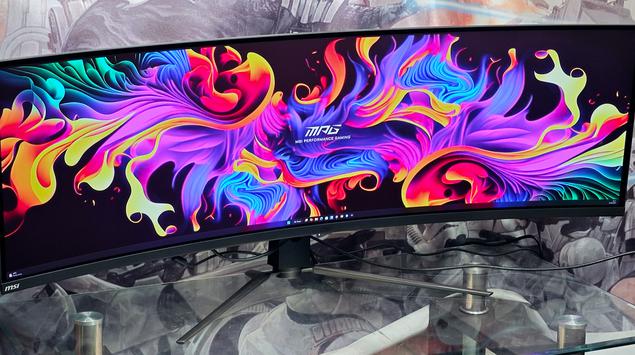 MSI MPG 491CQP QD-OLED Test: Full-Desktop ...