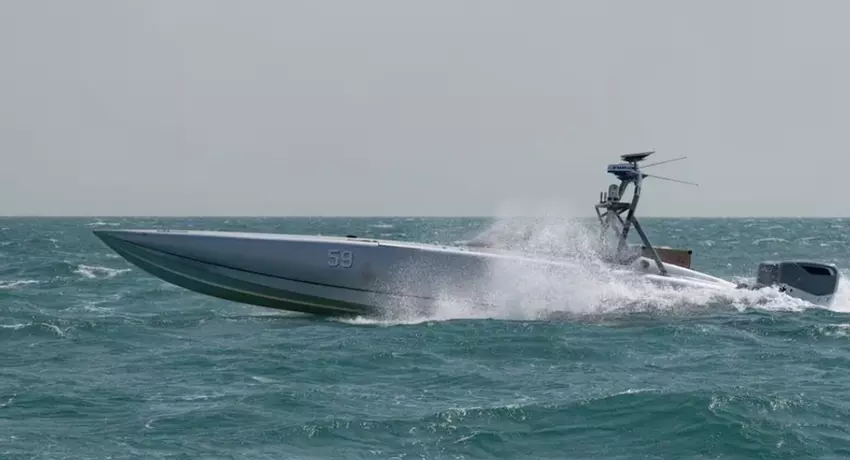 US-Marinedrohne Devil Ray hat bei einem Einsatz im Nahen Osten zum ersten Mal Raketen abgefeuert