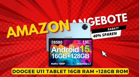 DOOGEE U11 Android 15 Tablet – Leistungsstarke Technologie mit 40% Preisvorteil!