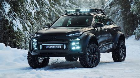 Q6 e-tron Offroad-Konzept: Audi hat einen Elektro-SUV mit Portalachsen entwickelt