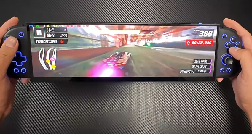 Vielleicht: Ein Enthusiast hat eine tragbare Konsole mit einem 32:9-Seitenverhältnis geschaffen - und sie sieht interessant aus