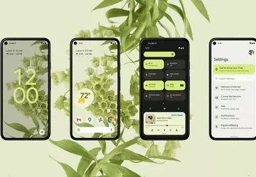 Eine der Funktionen von Android 12 ...