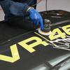 Miniatur des BMW M4 CS Edition VR46 Sportwagens