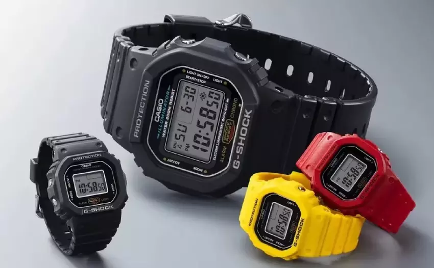 Casio G-Shock Nano DWN-5600 in verschiedenen Farben