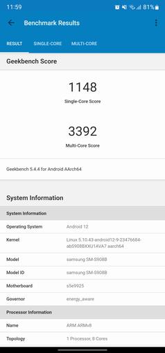 Samsung Galaxy S22 Ultra Test: Eine Verschmelzung zweier Galaxien-83
