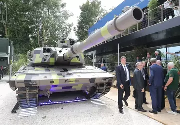 Der Rüstungskonzern Rheinmetall meldete für 2024 ...