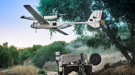 "Bereit für jede Mission, zu jeder Zeit": AeroVironment hat seine neue Aufklärungsdrohne P550 mit vertikaler Start- und Landefähigkeit vorgestellt