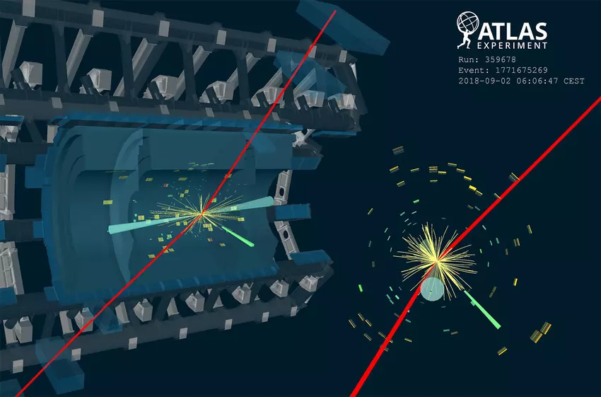 Standardmodell in Frage gestellt - Wissenschaftler haben den seltensten Higgs-Boson-Zerfall in ein Z-Boson und ein Photon aufgezeichnet, der mit einer Wahrscheinlichkeit von 0,15% auftritt