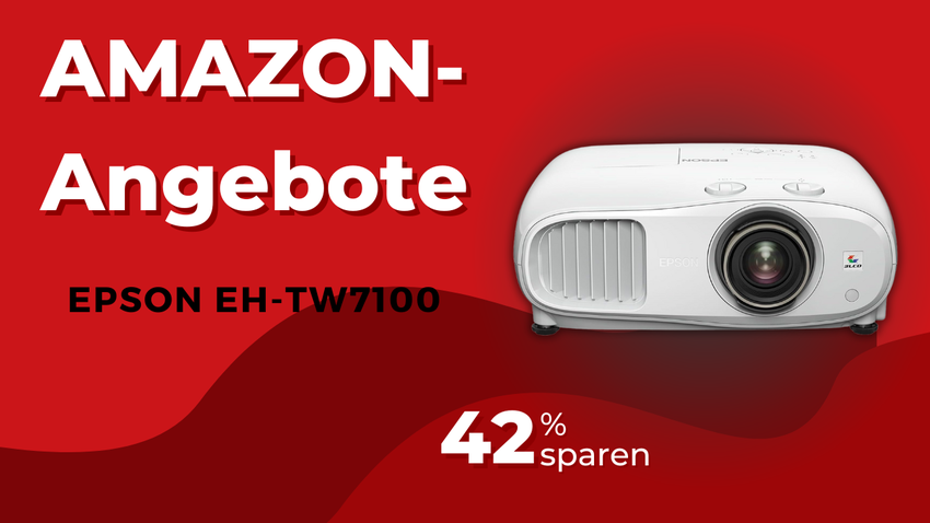 Epson EH-TW7100 4K-Projektor: Jetzt mit sensationellen 909€ Rabatt!
