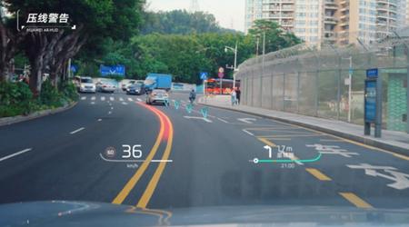 Huawei hat ein neues Head-Up Display mit Augmented Reality für Autos vorgestellt