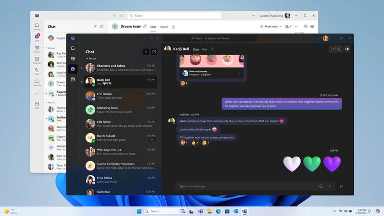 Eine einzige Microsoft Teams-App für Schul- ...