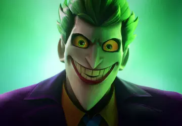 Der Joker, gespielt von Luke Skywalker, ...