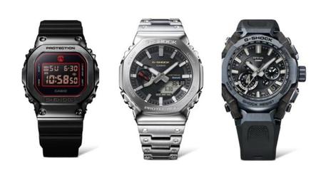 Drei neue Casio G-Shock Modelle sind online erschienen: MTG-B4000, GM-B2100SD-1C und GM-5600RH