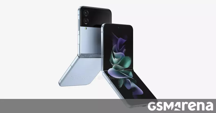 Das Design des Samsung Galaxy Z Flip4 wurde in durchgesickerten Renderings enthüllt