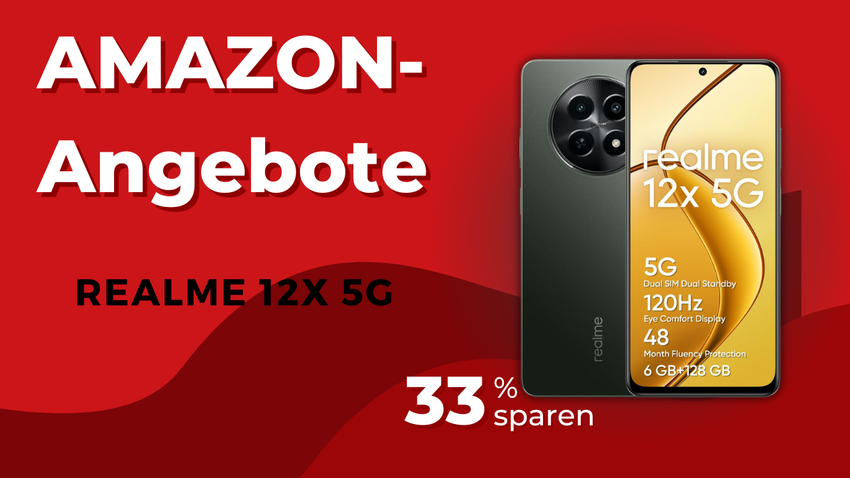 realme 12x 5G Smartphone – Jetzt über 65€ günstiger!