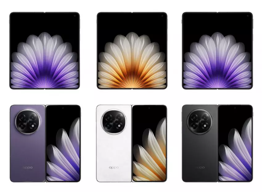 Neue Bilder des Oppo Find N5 haben gezeigt, dass der Hauptbildschirm keine sichtbare Falte hat