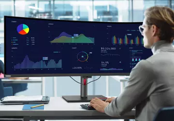 Lenovo ThinkVision P49w-30: Ein 49-Zoll-Curved-Monitor mit ...