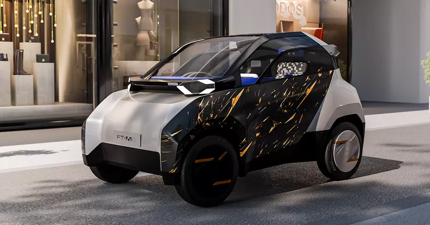 Toyota FT-Me: ein kompaktes Elektroauto, das ab 14 Jahren gefahren werden kann
