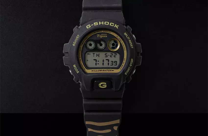 Casio präsentiert eine limitierte G-Shock-Uhr zur Feier des 90. Jubiläums des Baseballteams Hanshin Tigers