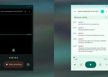 Eine neue Recorder-App für Audioaufnahmen wird ...