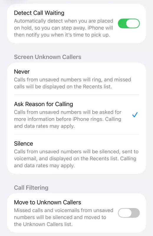 Anrufe einrichten. Illustration: 9to5mac.com